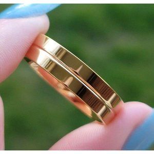 Stainless Steel Wedding Band